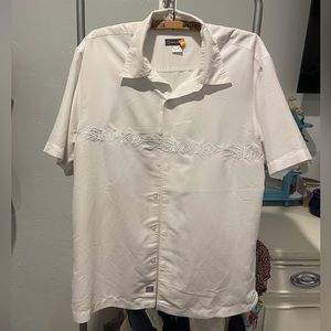 Quicksilver White Button Down